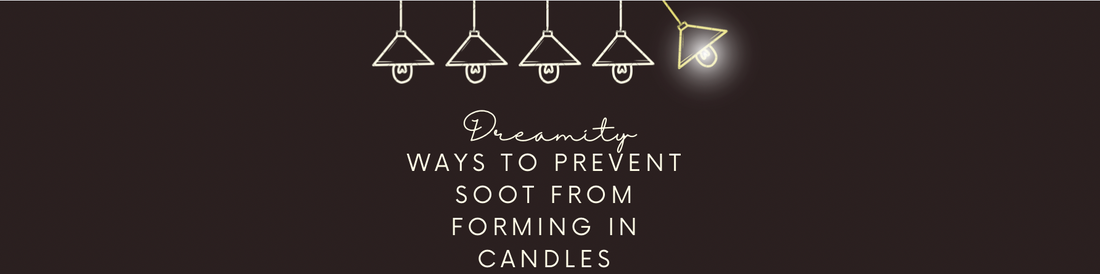 Ways to prevent soot from forming in candles