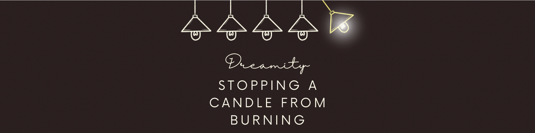 Stopping a candle from burning