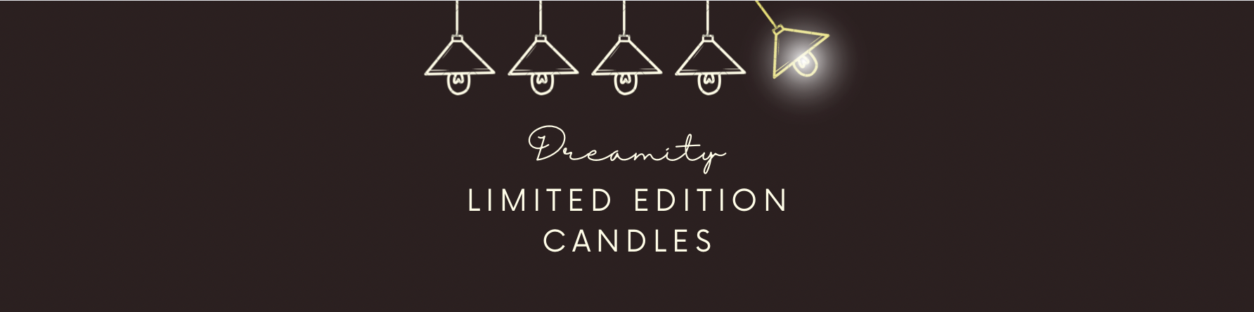 Limited edition candles