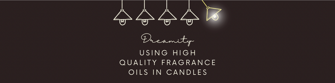 Using high quality fragrance oils in candles