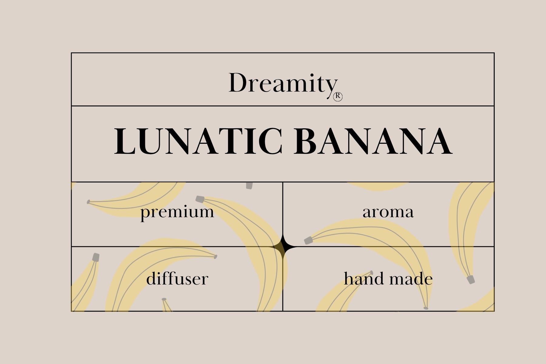 Lunatic Banana Reed Diffuser